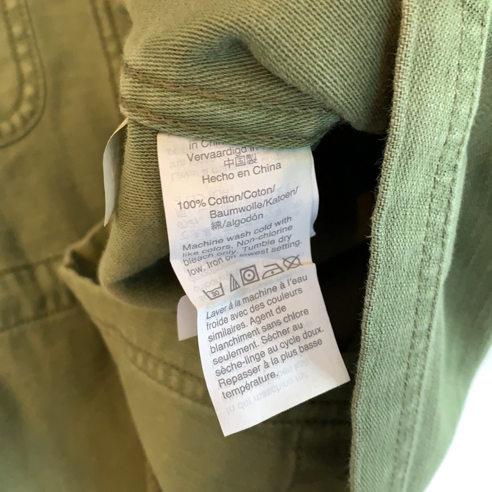 Madewell army green utility jacket size small - Picture 8 of 10